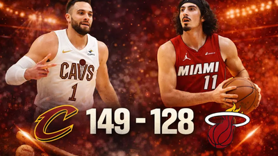 Cavaliers arrollan al Heat 149-128 en una exhibición ofensiva histórica