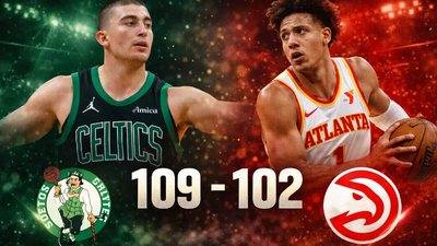 Celtics derrotan a Hawks 109-102 con un cierre de infarto en el TD Garden