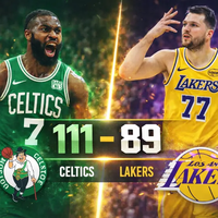 Celtics avasallan a Lakers en Los Ángeles