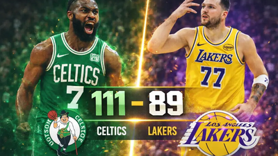 Celtics avasallan a Lakers en Los Ángeles