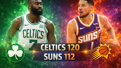 Celtics derrotan 120-112 a Suns en la NBA 2026