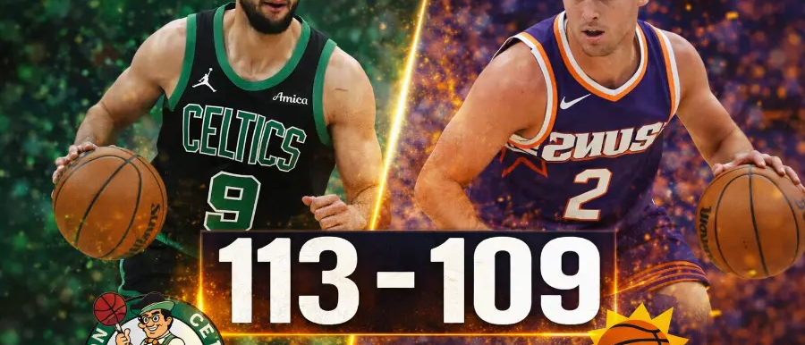 Celtics asfixian a los Suns con una exhibición defensiva en Phoenix