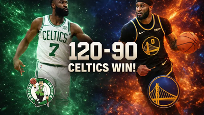 Celtics aplastan 120-99 a Warriors en el TD Garden
