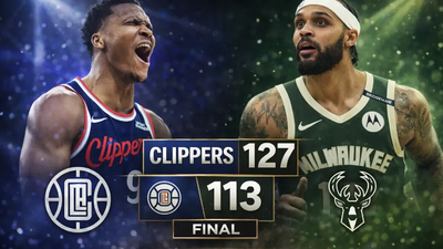 Clippers derrotan a Bucks 127-113 en Milwaukee