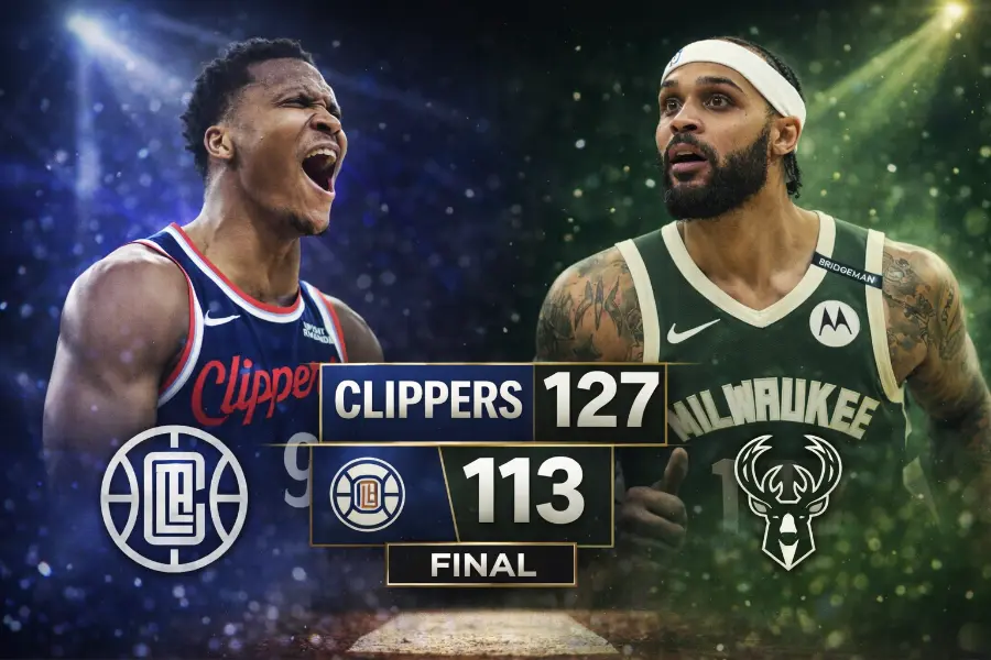 Clippers vs Bucks 29-3-26