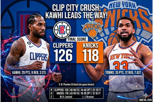 Clippers vs Knicks 9-3-26