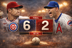 Cubs vs Angels 1-4-26