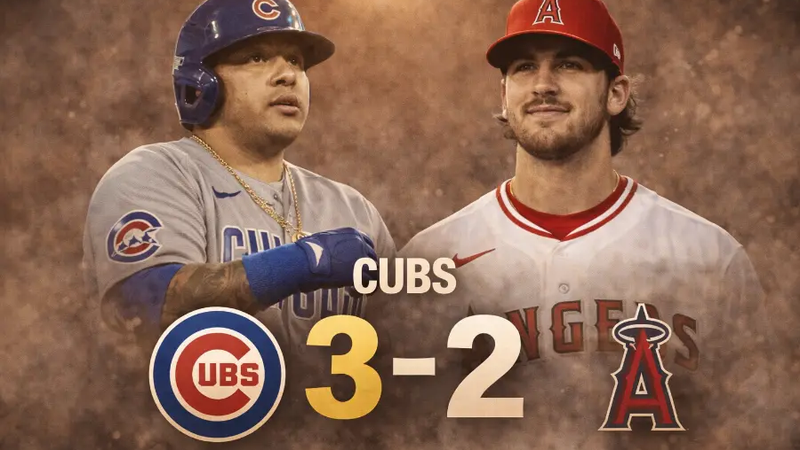 Cubs resisten a Angels y ganan 8-6 en un duelo de poder en Arizona