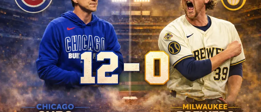 Cubs aplastan 12-0 a Brewers en Sloan Park con blanqueada dominante