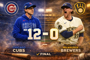 Cubs vs Brewers 22-3-26