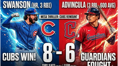 Remontada de los Cubs en Mesa: Chicago vence 8-6 a Cleveland con HR de Dansby Swanson