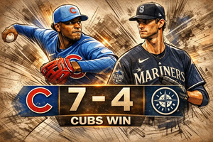 Cubs vs Mariners 12-3-26