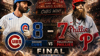 Cubs vencen 8-7 a Phillies en 10 innings: Swanson decide y Suzuki lidera en Wrigley Field