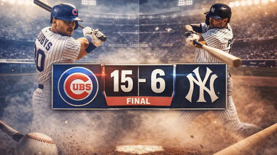 Cubs aplastan a Yankees 15-6 en Mesa con una ofensiva histórica