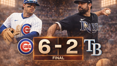 Cubs derrotan 6-2 a Rays en Tropicana Field con ofensiva oportuna