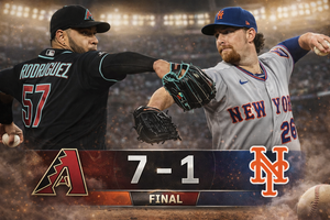 Diamondbacks dominate Mets in victory