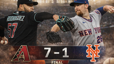 Diamondbacks derrotan 7-1 a Mets en Citi Field: explosión ofensiva en innings finales