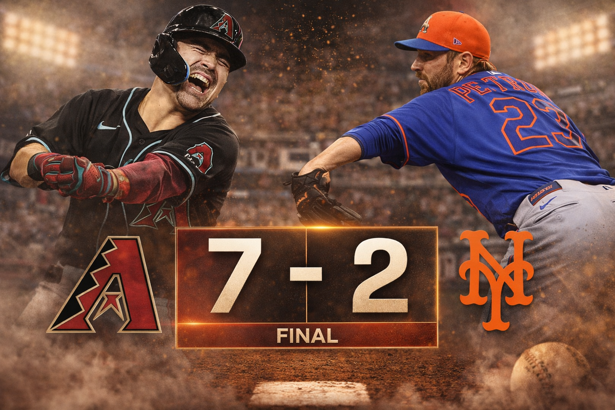 Diamondbacks triumph over Mets 7-2