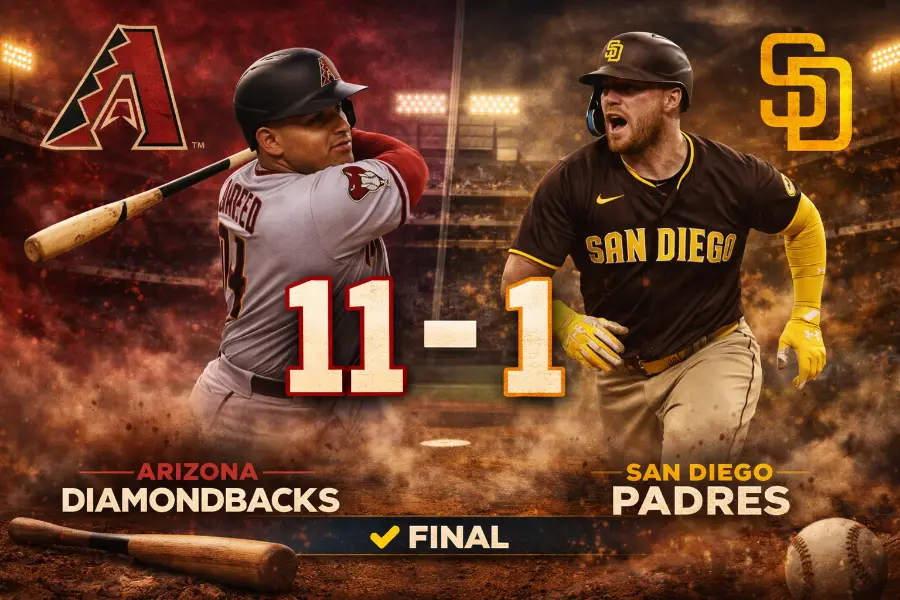 Diamondbacks vs Padres 22-3-26