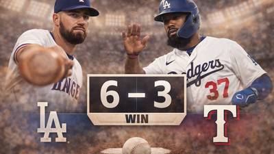 Dodgers vencen a Rangers 6-3 en Los Ángeles: Teoscar Hernández lidera con poder
