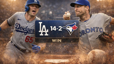 Dodgers aplastan 14-2 a Blue Jays en Toronto con ofensiva demoledora