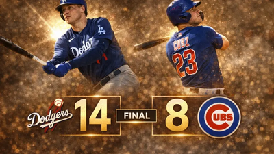 Dodgers arrollan a Cubs 14-8 con poderosa ofensiva en Sloan Park