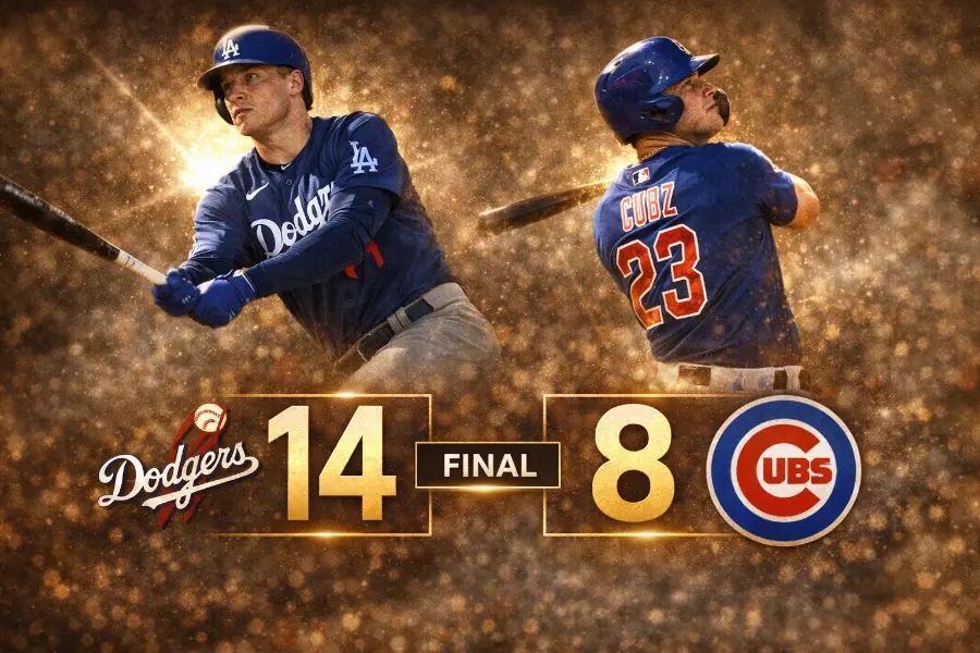 Dodgers vs Cubs 15-3-26