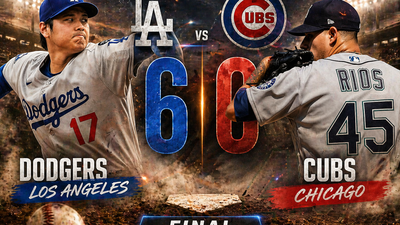 Dodgers blanquean 6-0 a Cubs: Ohtani lidera y Wrobleski domina en Los Ángeles