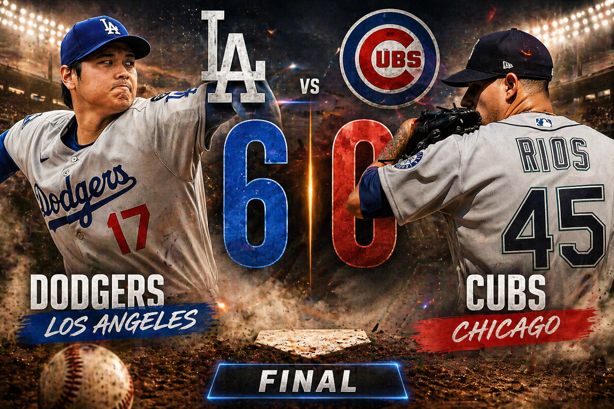 Dodgers vs Cubs: final score showdown Apr 26, 2026, 08_52_00 PM