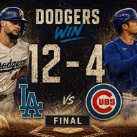 Dodgers aplastan 12-4 a Cubs en Los Ángeles con ofensiva explosiva liderada por Andy Pages