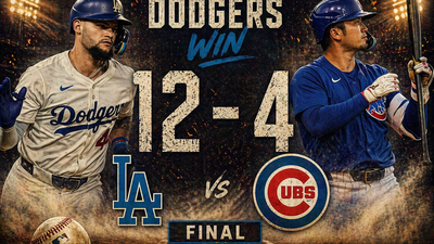 Dodgers aplastan 12-4 a Cubs en Los Ángeles con ofensiva explosiva liderada por Andy Pages