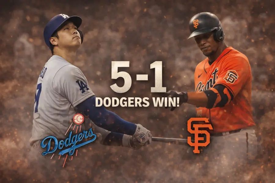 Dodgers vs Giants 18-3-26