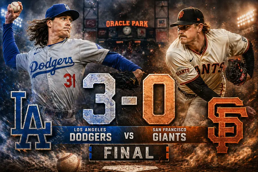 Dodgers vs Giants 23-4-26