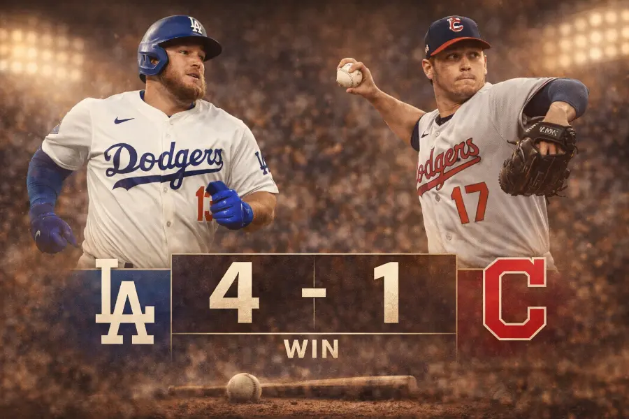 Dodgers vs Guardians 31-3-26