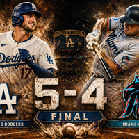 Dodgers vencen 5-4 a Marlins con remontada épica en el Dodger Stadium