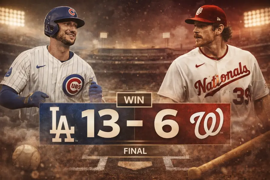 Dodgers vs Nationals 3-4-26