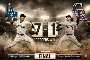 Dodgers vs Rockies 17-4-26