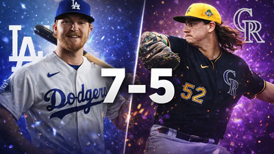 Dodgers derrotan a Rockies 7-5 en duelo ofensivo en Arizona