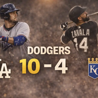 Dodgers arrollan a Royals 10-4 con exhibición de poder en Arizona