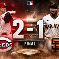 Cincinnati Reds vencen 2-1 a los Giants: Brady Singer domina y define un duelo de precisión