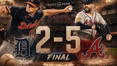 Braves vencen 5-2 a Tigers en Truist Park con dominio de Martín Pérez
