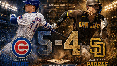 Cubs vencen 5-4 a Padres en San Diego: Crow-Armstrong decide en duelo vibrante
