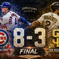 Cubs vencen 8-3 a Padres en Petco Park con poder ofensivo de Crow-Armstrong