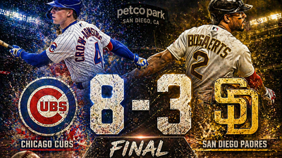 Cubs vencen 8-3 a Padres en Petco Park con poder ofensivo de Crow-Armstrong