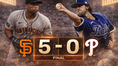 Giants blanquean 5-0 a Phillies: dominio total en Oracle Park