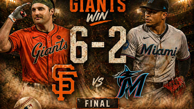 Giants vencen 6-2 a Marlins en Oracle Park con poder de Casey Schmitt