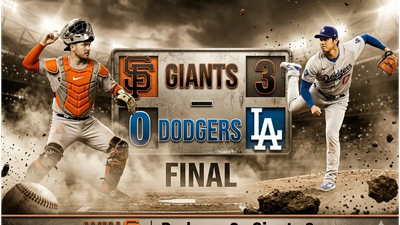 Giants blanquean 3-0 a Dodgers: Tyler Mahle y Patrick Bailey sentencian el Clásico del Oeste