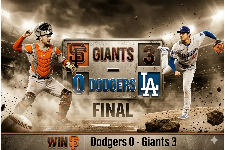 Giants vs Dodgers 22-4-26