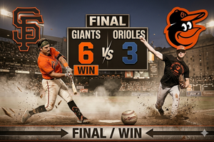 Giants vs Orioles 10-4-26