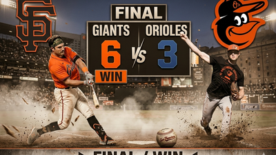 San Francisco Giants conquistan Camden Yards: Crónica, Resumen y Highlights